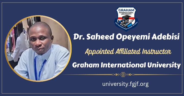 Dr. Saheed Opeyemi Adebisi