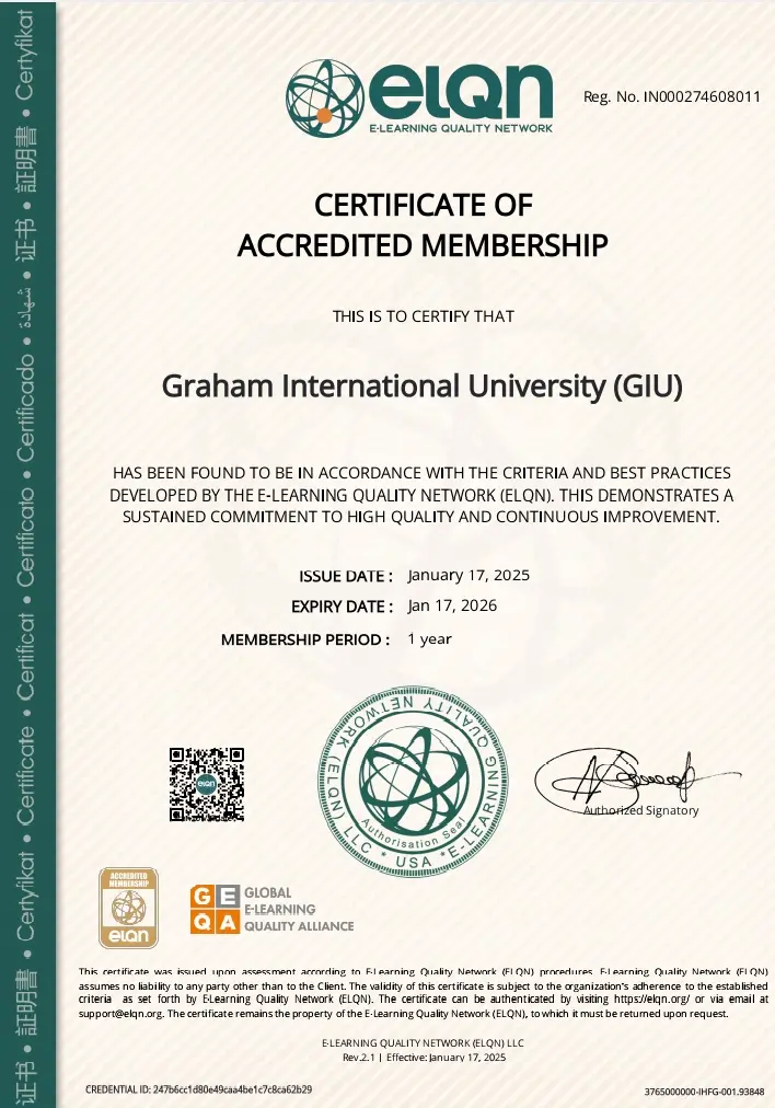 GIU ELQN Accreditation