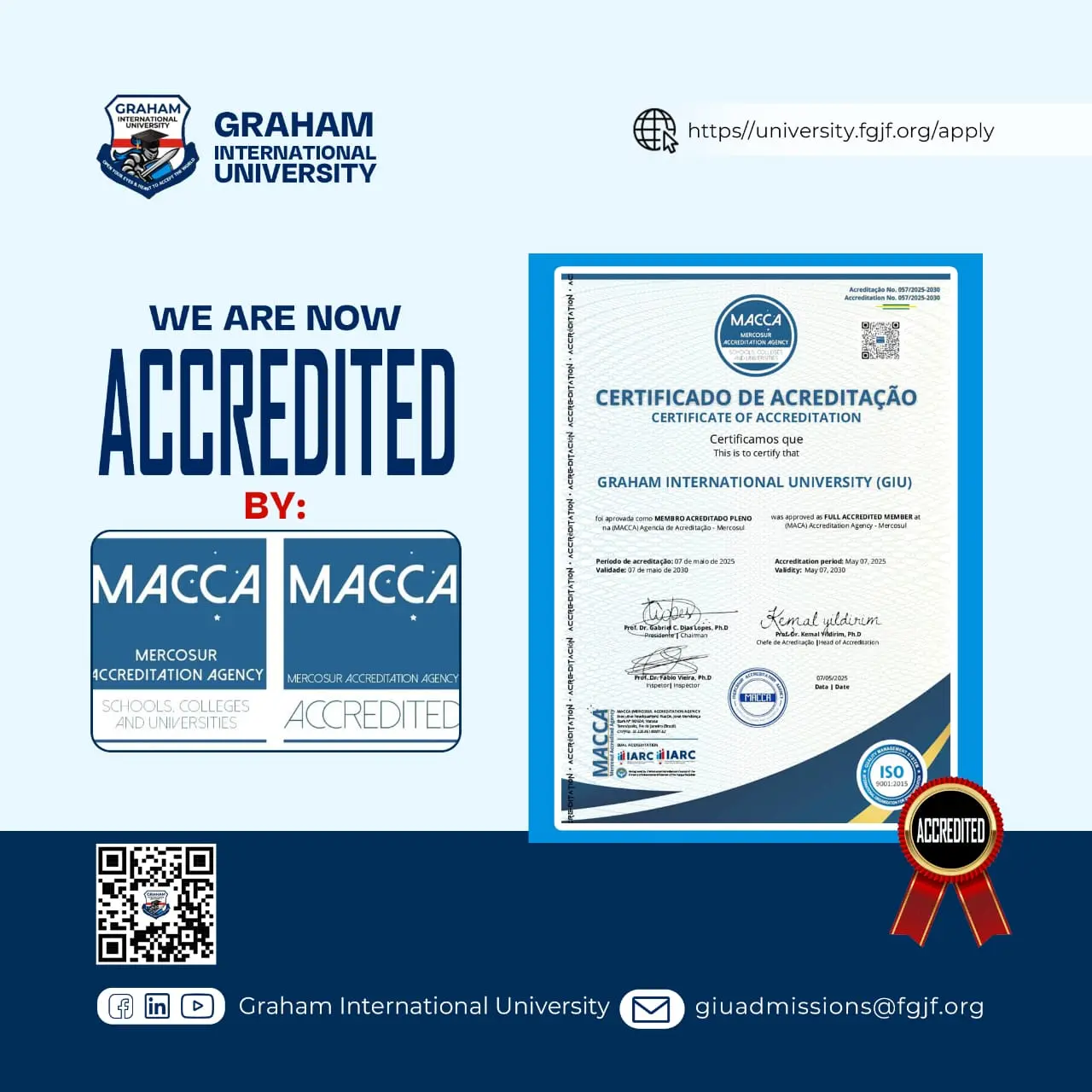GIU-MACCA-Accredited