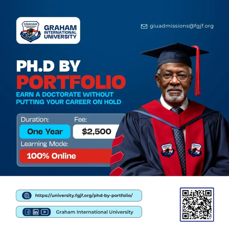 GIU PhD by Portfolio