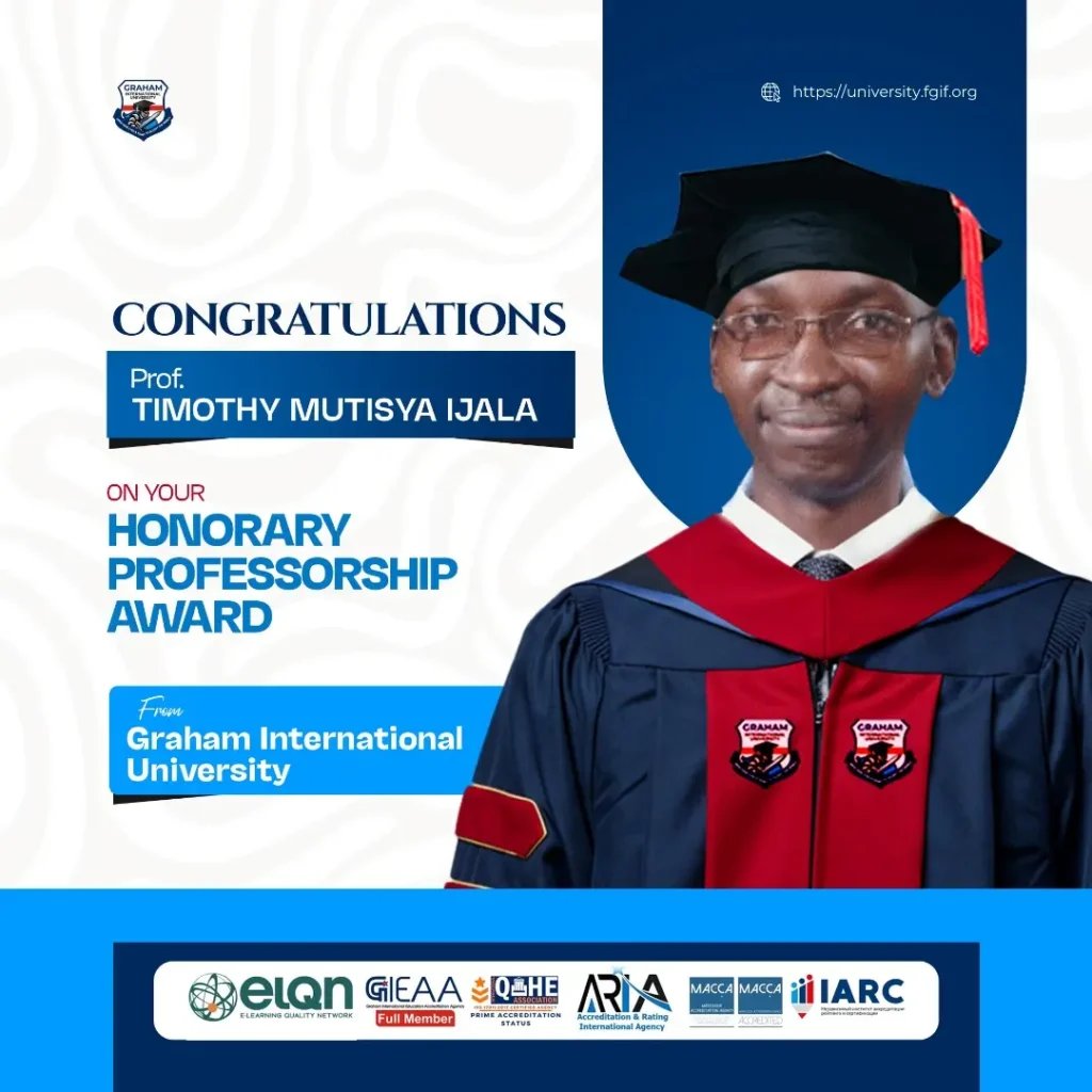 Prof. Timothy Mutisya Ijala